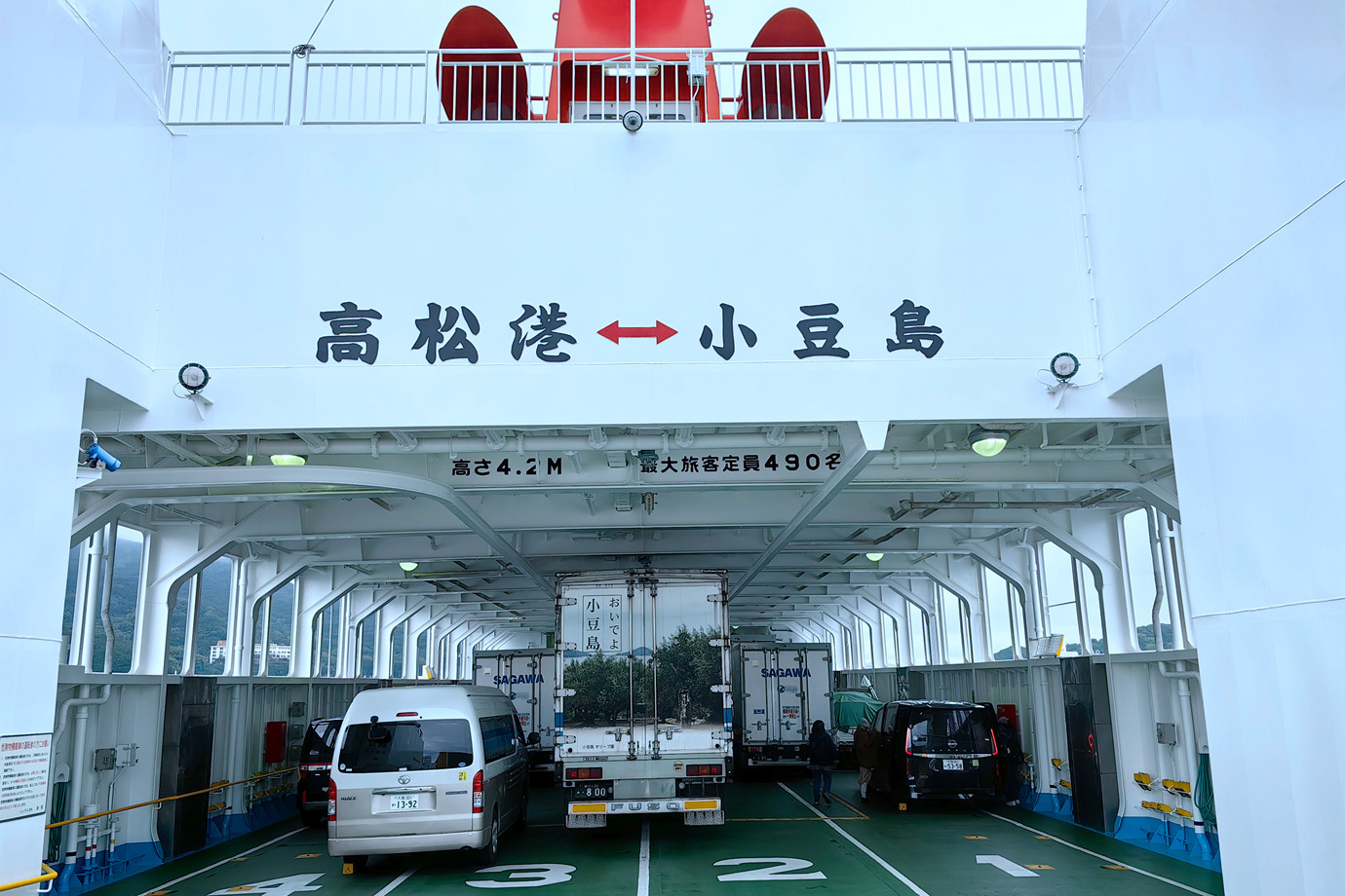 四國遍路-小豆島瀨戶內海渡輪